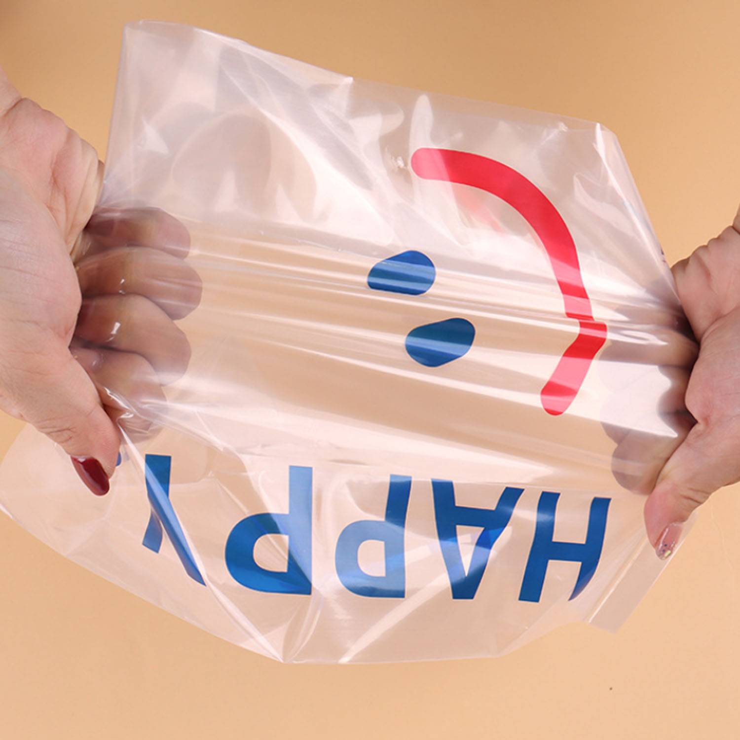 Reusable Frosted Plastic Food Bag 2