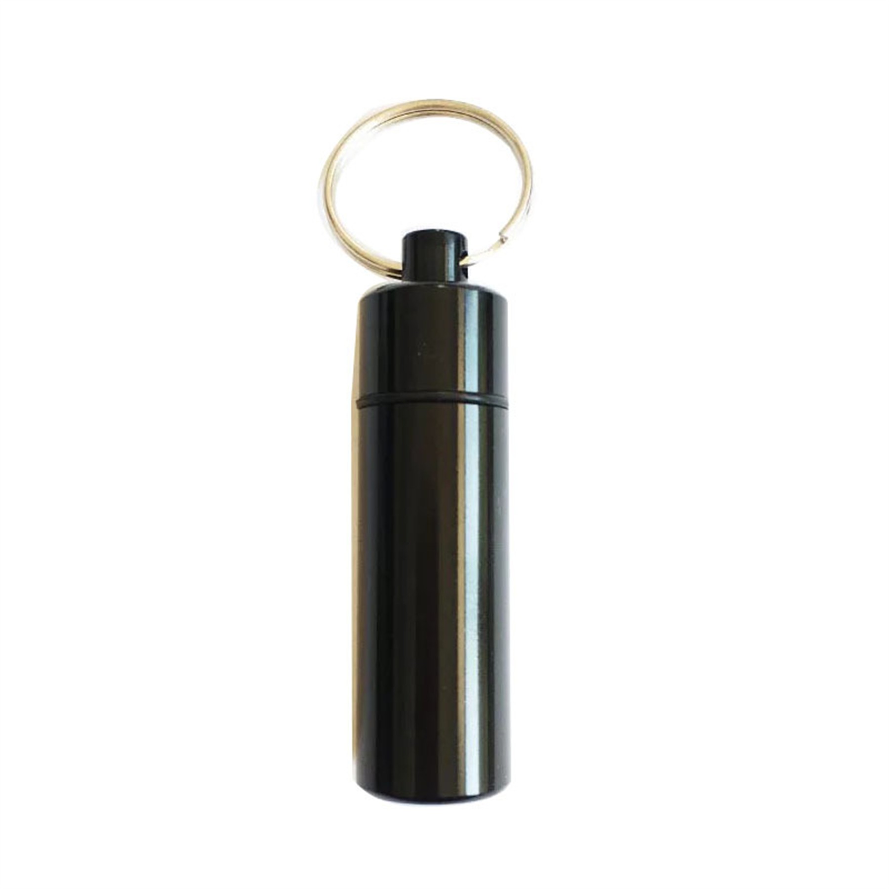 Waterproof Aluminum Pill Case w/Keychain 12