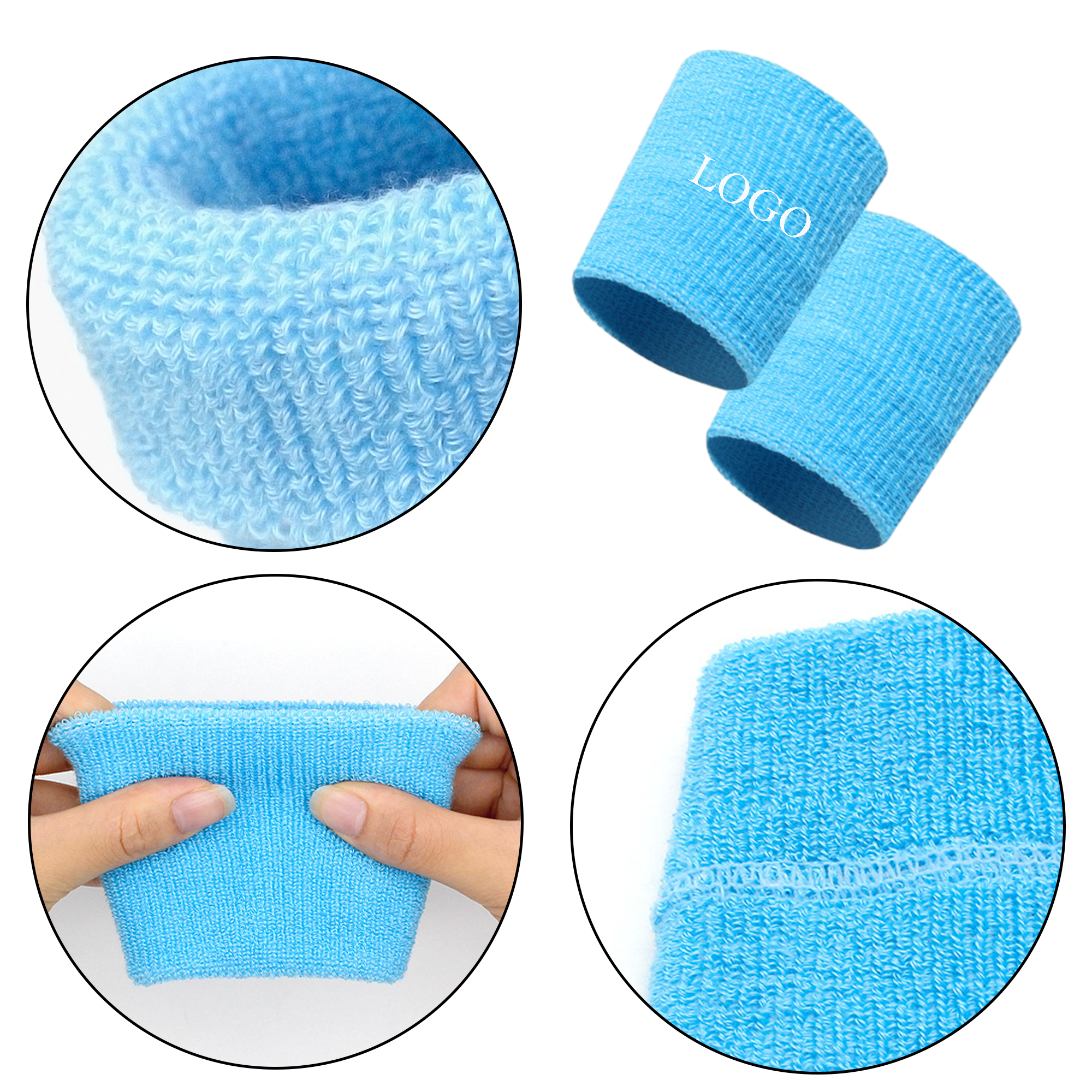Sweat-Absorbent Breathable Sports Wristband 2