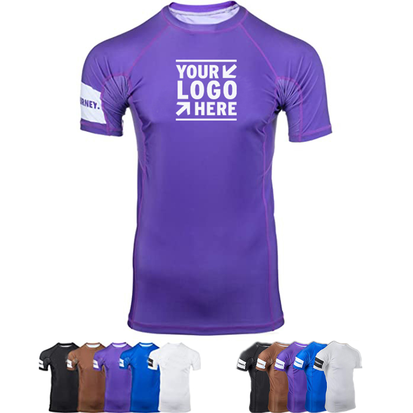 Brazilian Jiu Jitsu Training Short Sleeves Shirt 2