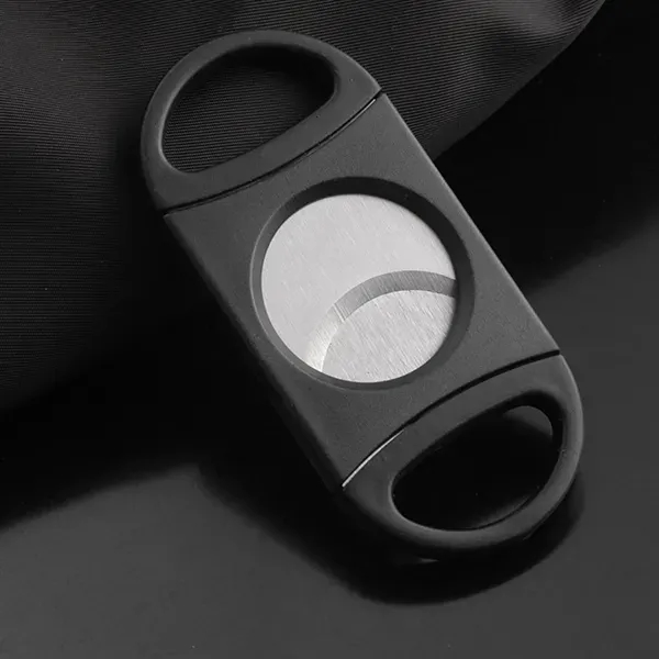 Stainless Steel Double Blade Cigar Cutter 4