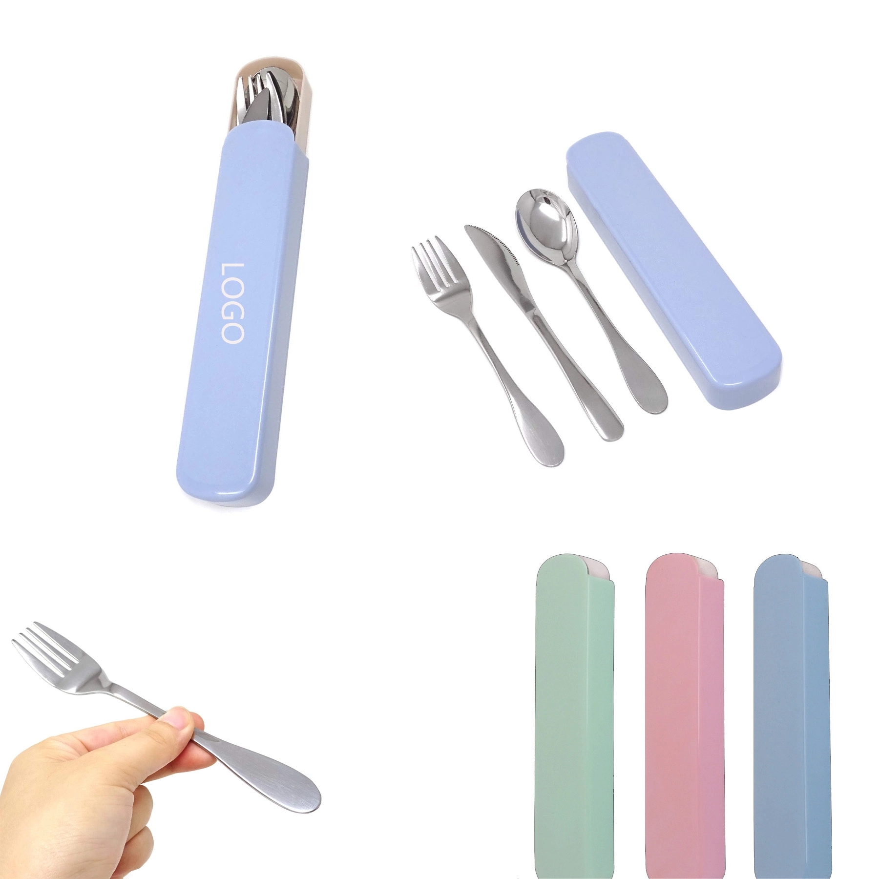 3PCS Stainless Steel Cutlery Set 2