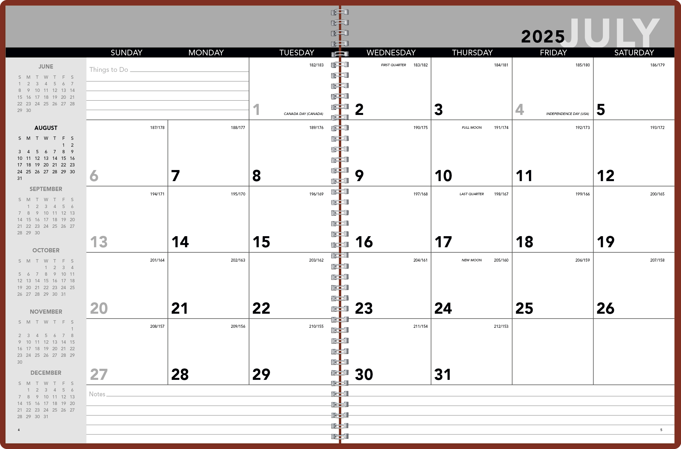 Triumph® Calendars Academic Monthly Planner 77
