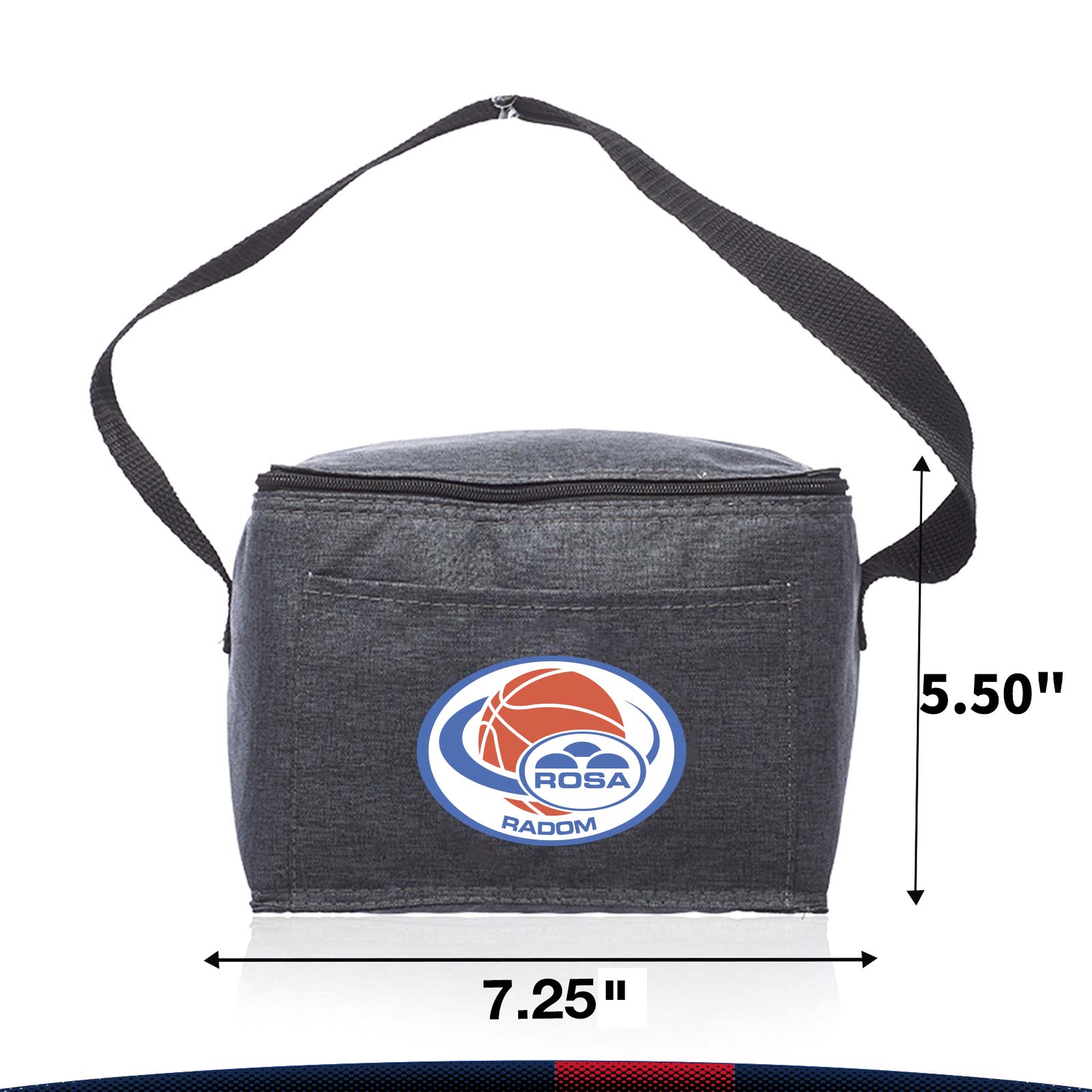 Lilia Insulated Heathered Lunch Bags 7