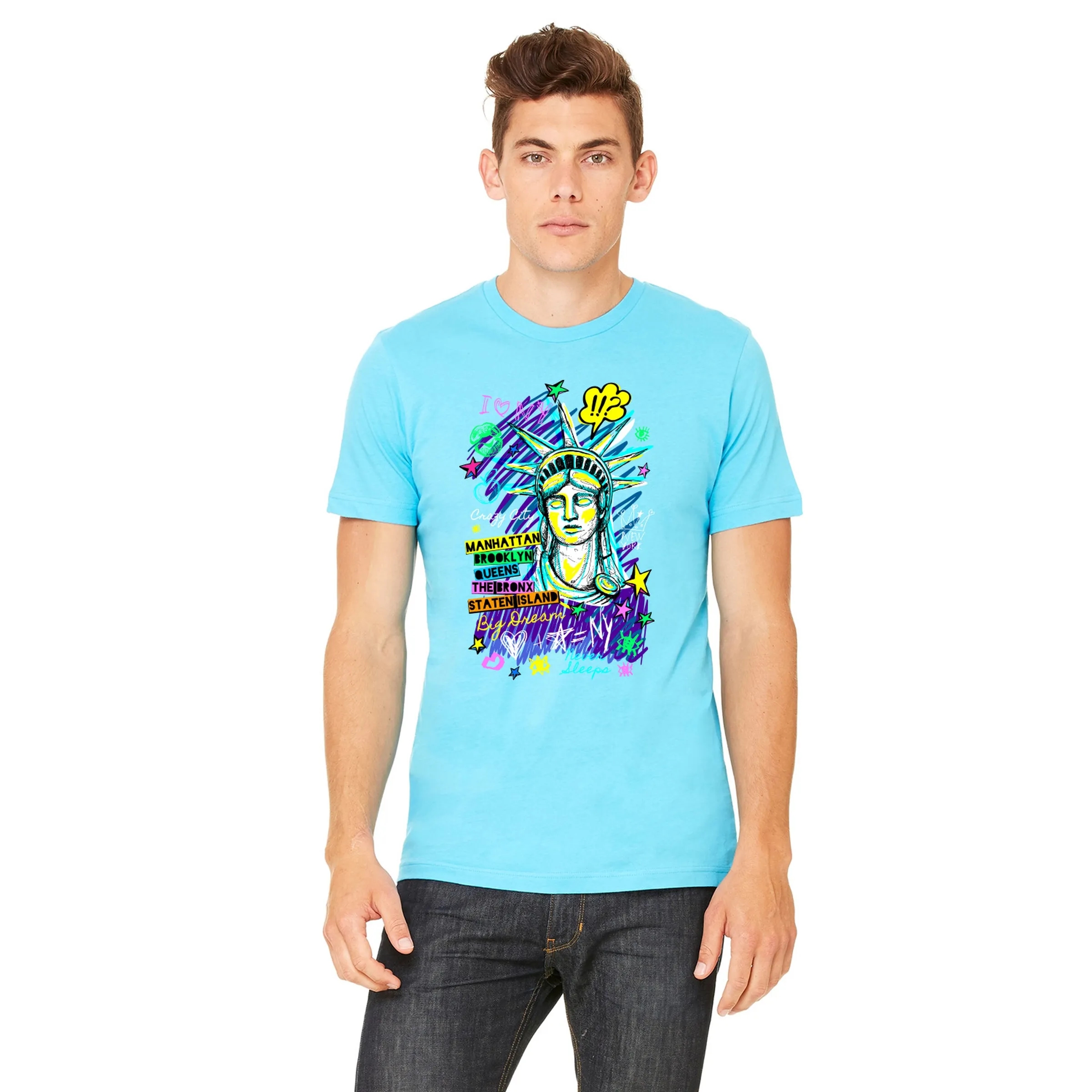 Bella + Canvas Unisex Jersey Short-Sleeve T-Shirt 145