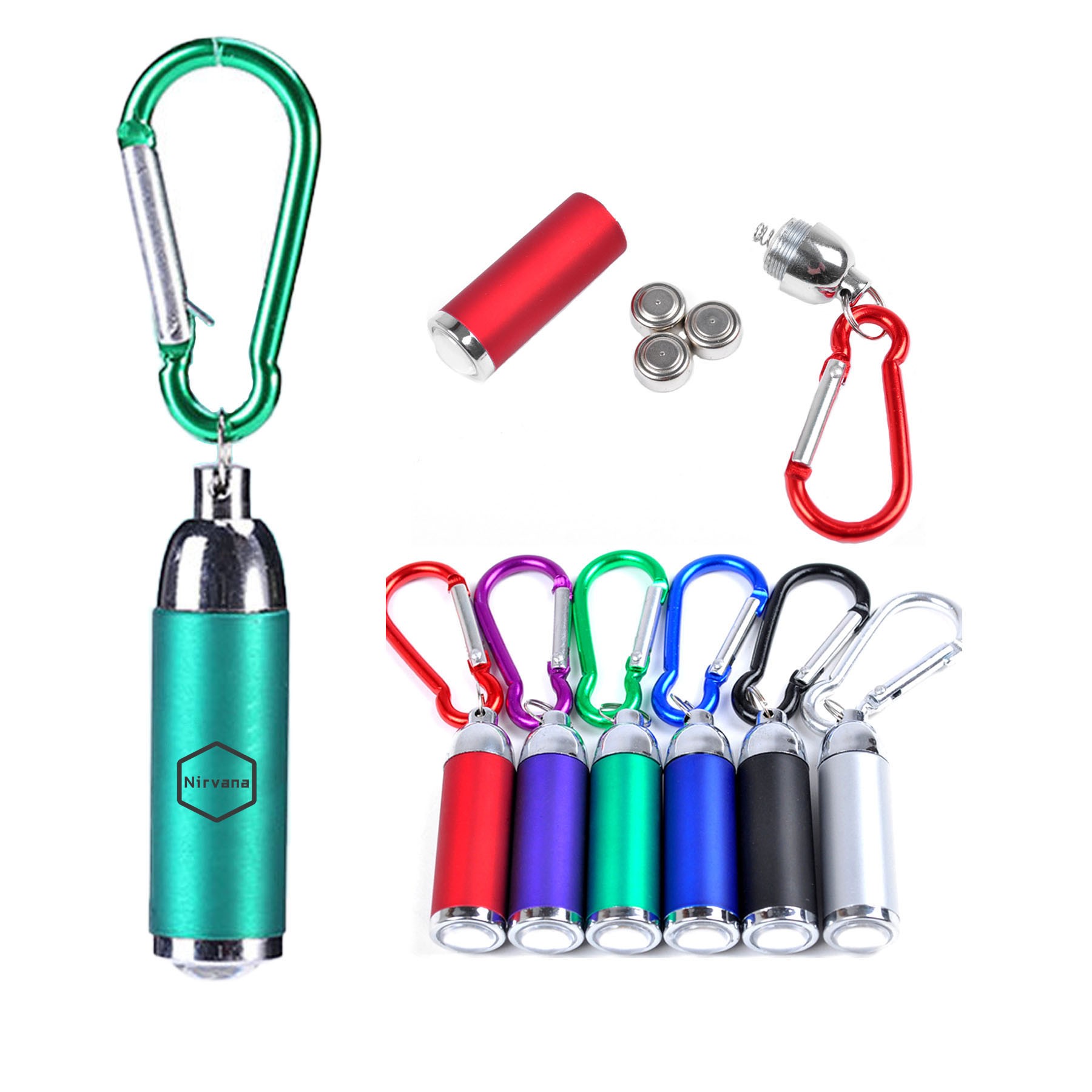 Flashlight keychain 2