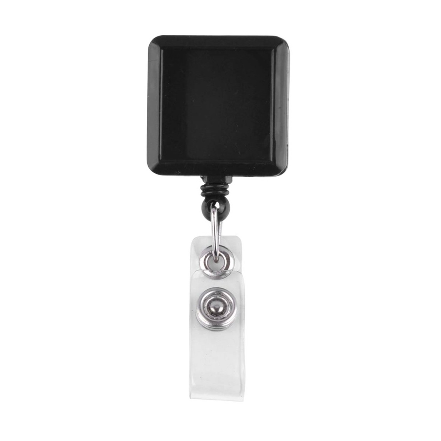 Square Retractable Badge Reel Holder 3