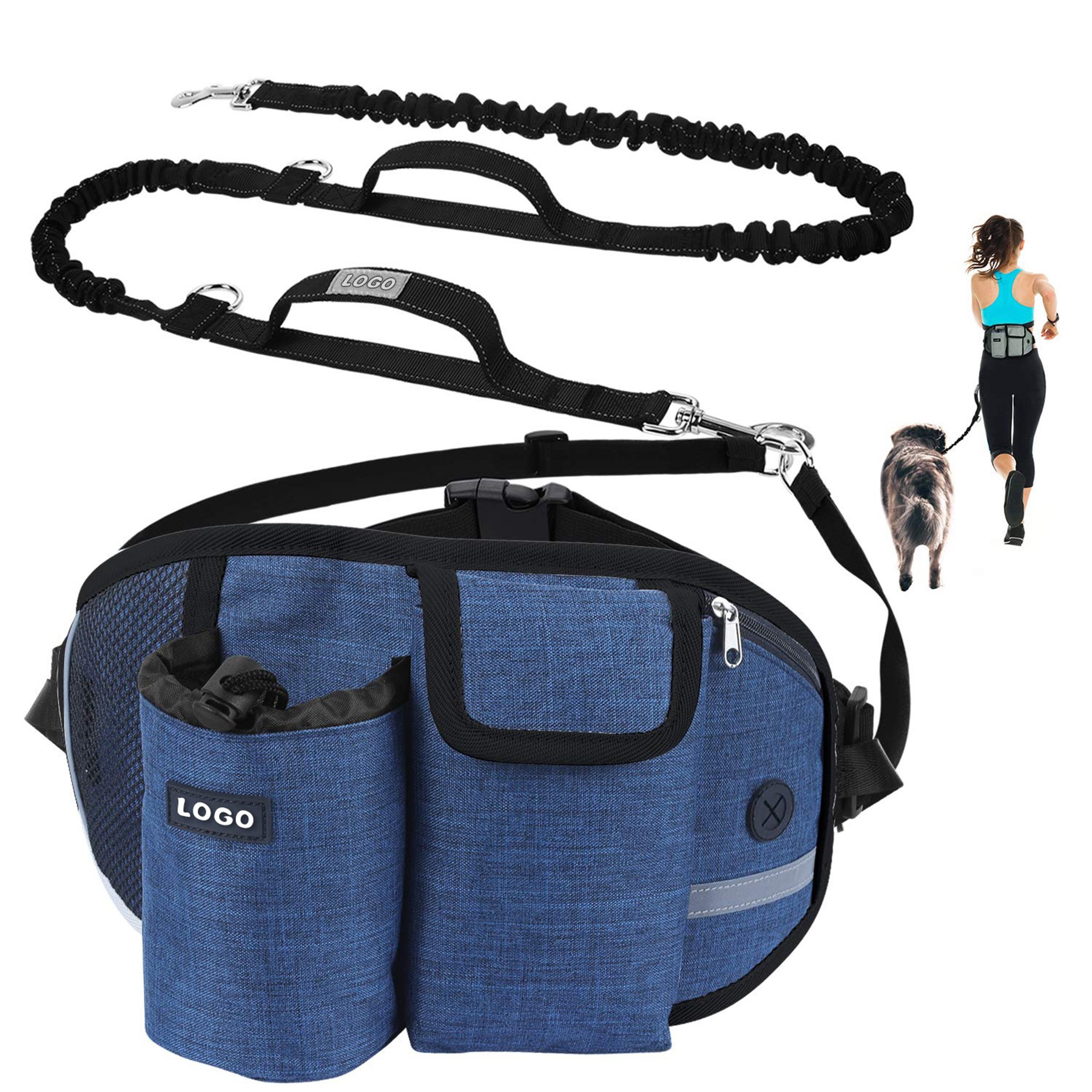 Pet Waist Bag With Drawstring 2