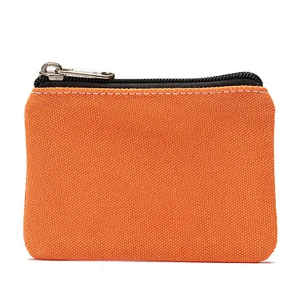Cotton Canvas Coin Pouch Storage Bag 5