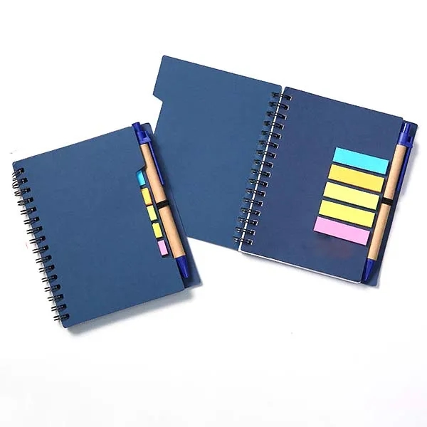 Notebook with Sticky Notes 4