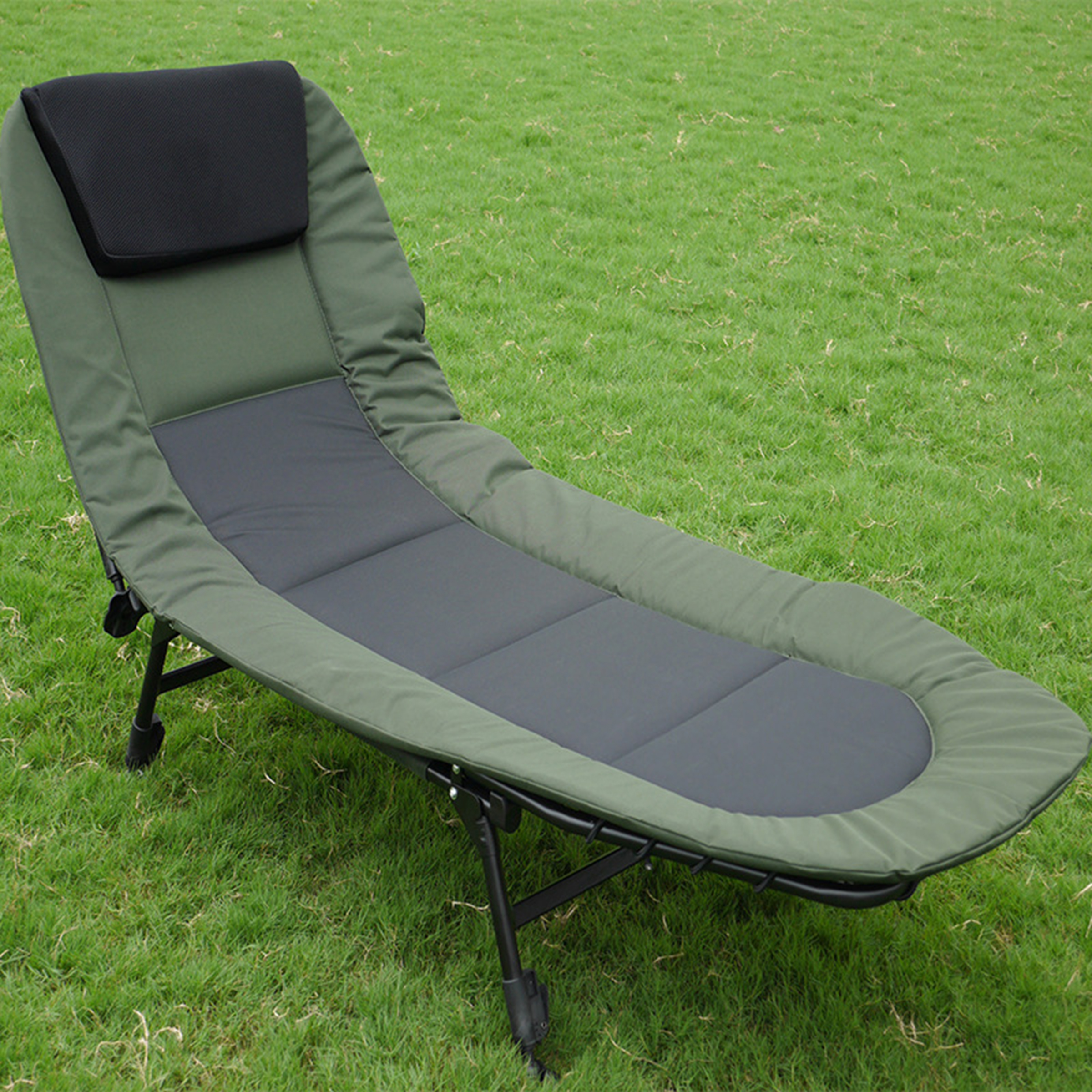 Iron Outdoor Leisure Folding Bed 8