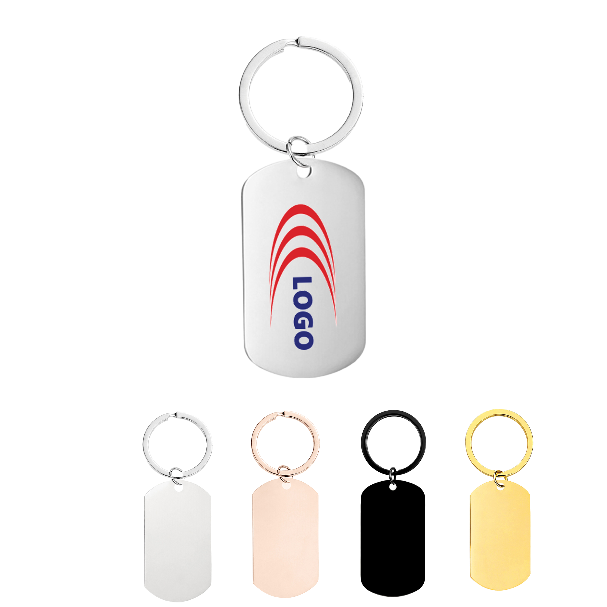 Custom Stainless Steel Keychain 3