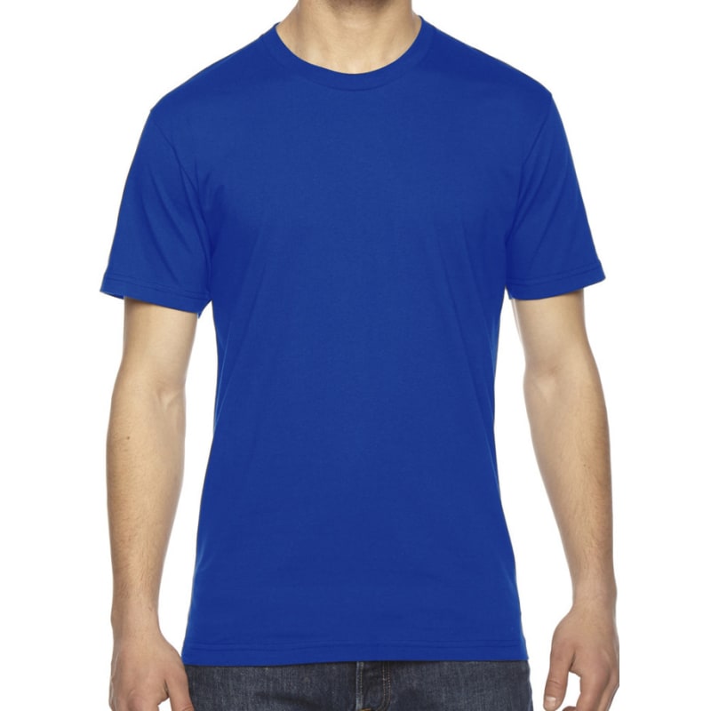 American Apparel Unisex Fine Jersey Short-Sleeve T-Shirt 2