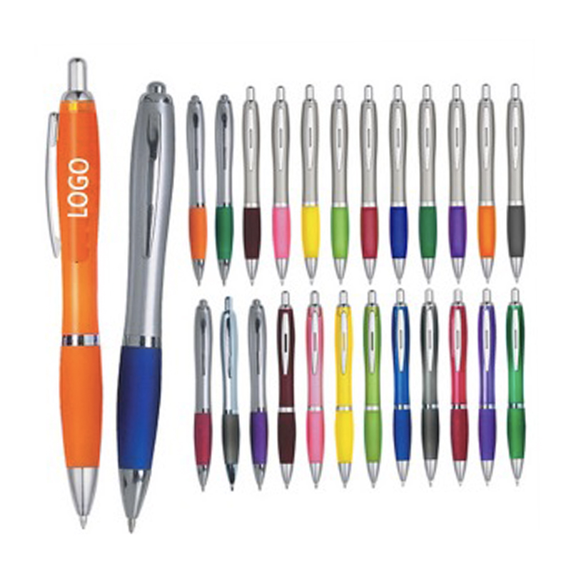New multcolor ball point pen Colorful Plastic Ball point pen for advertising,2021
