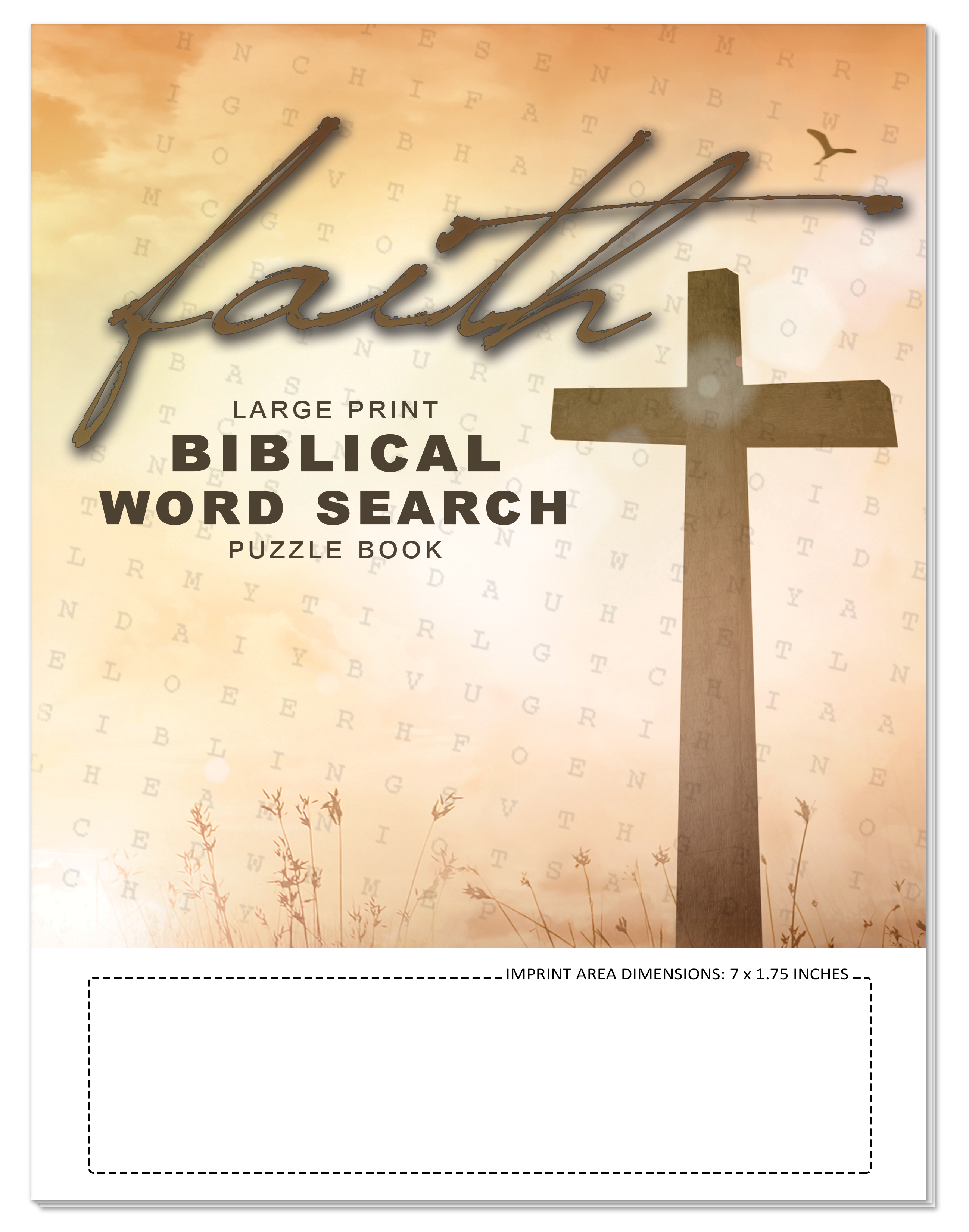 PUZZLE BOOK - Faith: Large Print Biblical Word Search Book 3