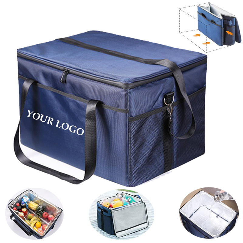 28L Waterproof Large Capacity Reusable Thermal Food Carrier Tote Insulation Bag 1