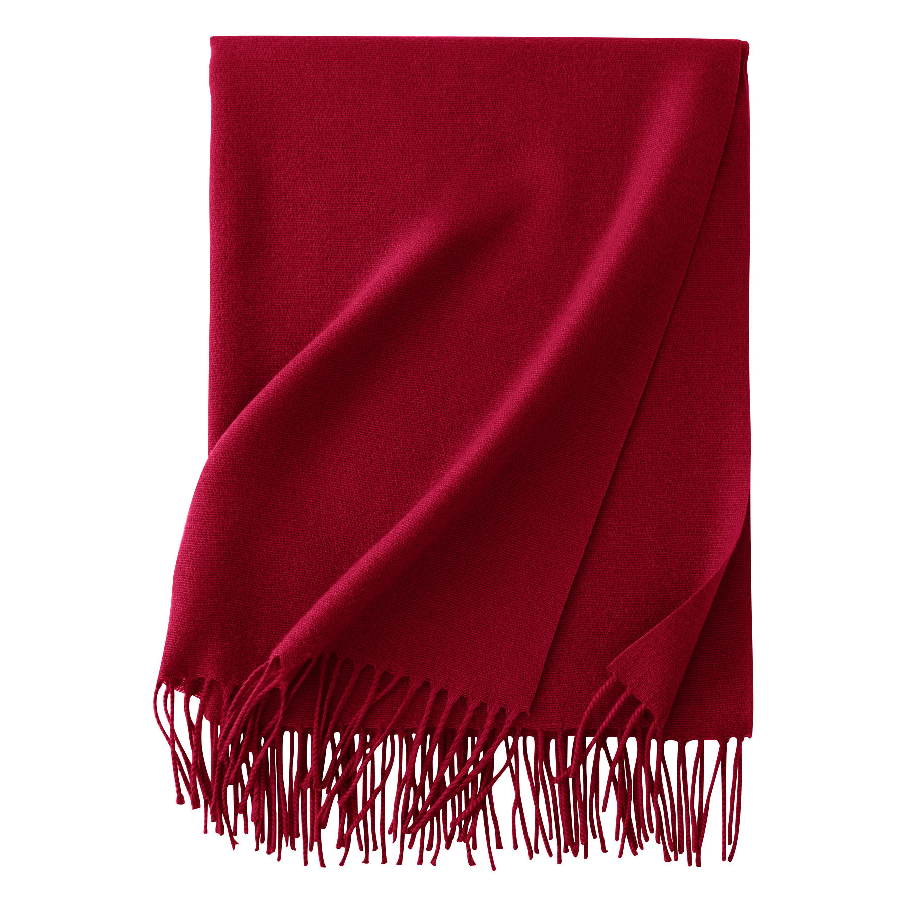 Winter Faux Cashmere Shawl Scarf With Tassels 6