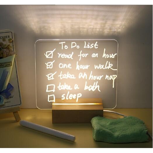 3D Acrylic Night Light Gifts For Writing And Drawing 2