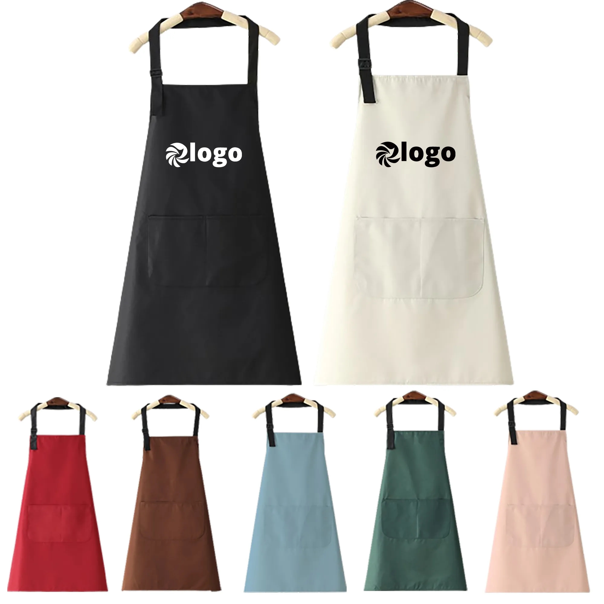 PVC Unisex Chef Kitchen Aprons 6