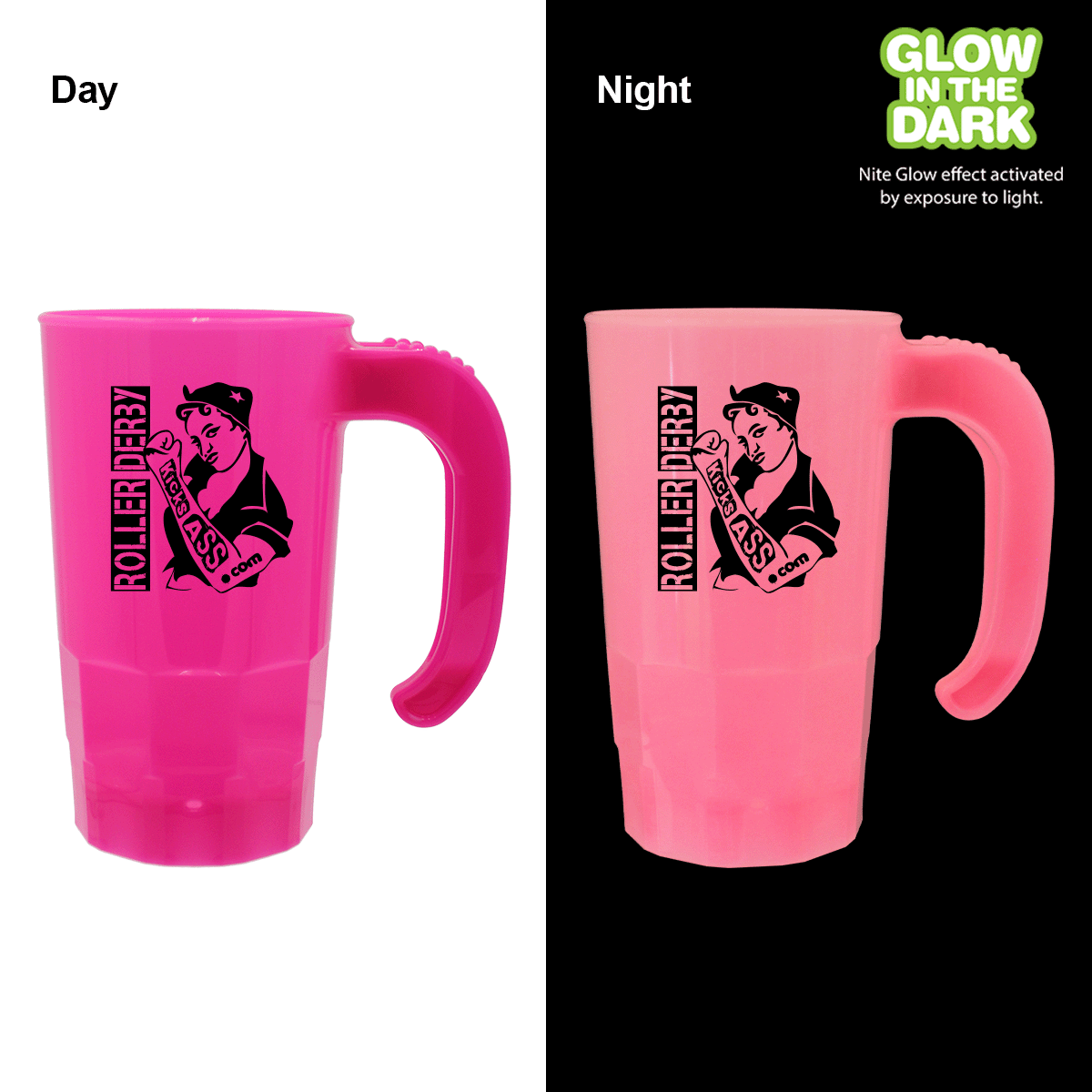 20 oz. Nite Glow Stackable Beer Stein 5