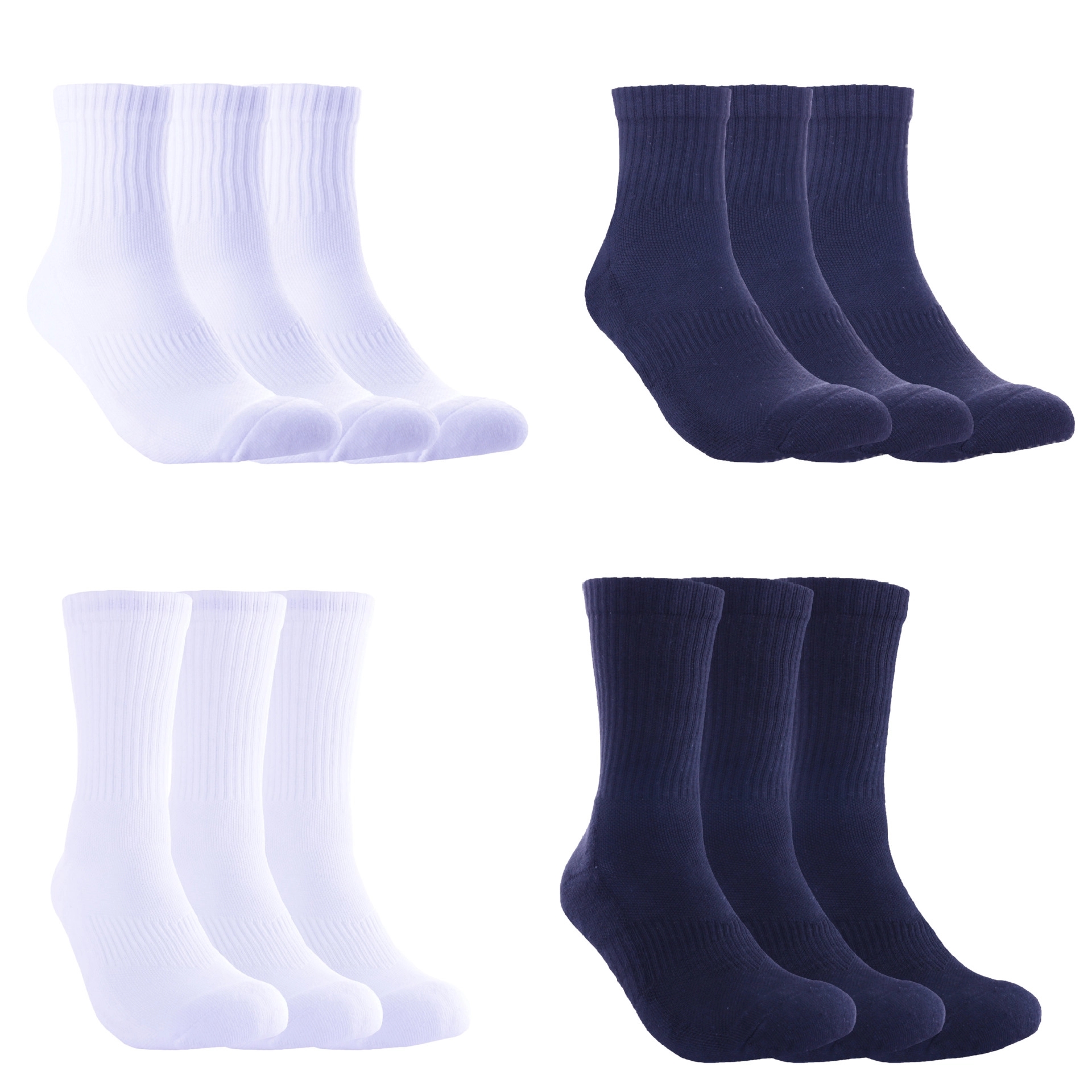 Cotton Sport sock with knit in logo 2
