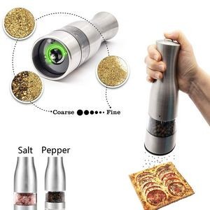 Bottle Shaped Electric Salt And Pepper Grinder 14