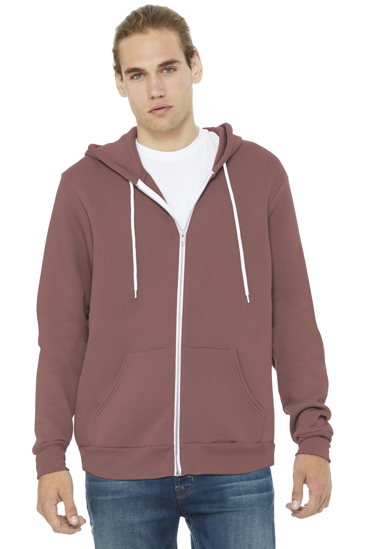 BELLA+CANVAS® Unisex Sponge Fleece Full-Zip Hoodie 70