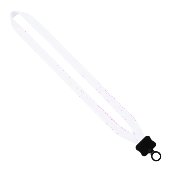 5/8" Tubular Lanyard with Plastic Clamshell & O-Ring 1