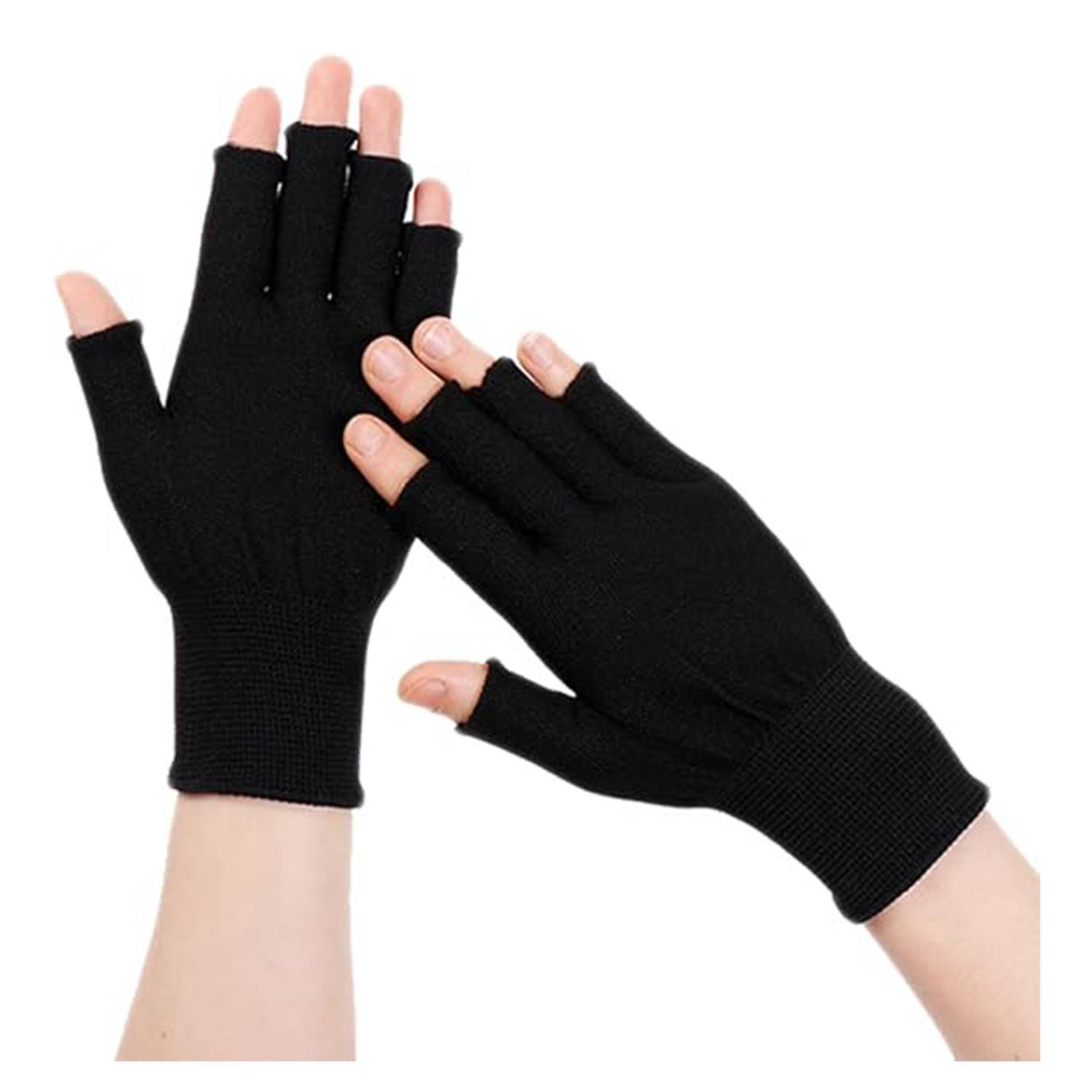 Half Finger Knitted Winter Gloves 4