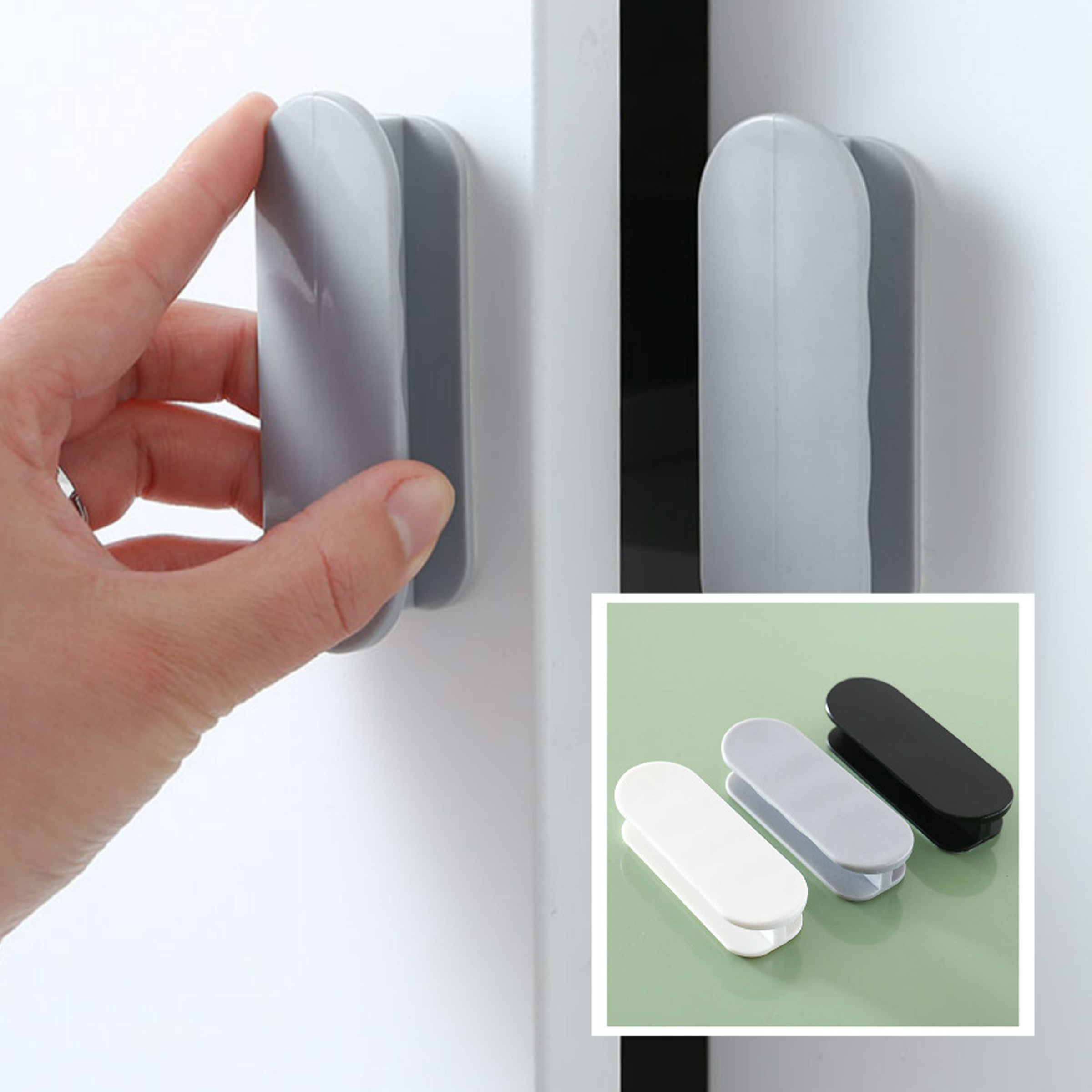 Abs Non Perforated Multifunctional Drawer Handle 8