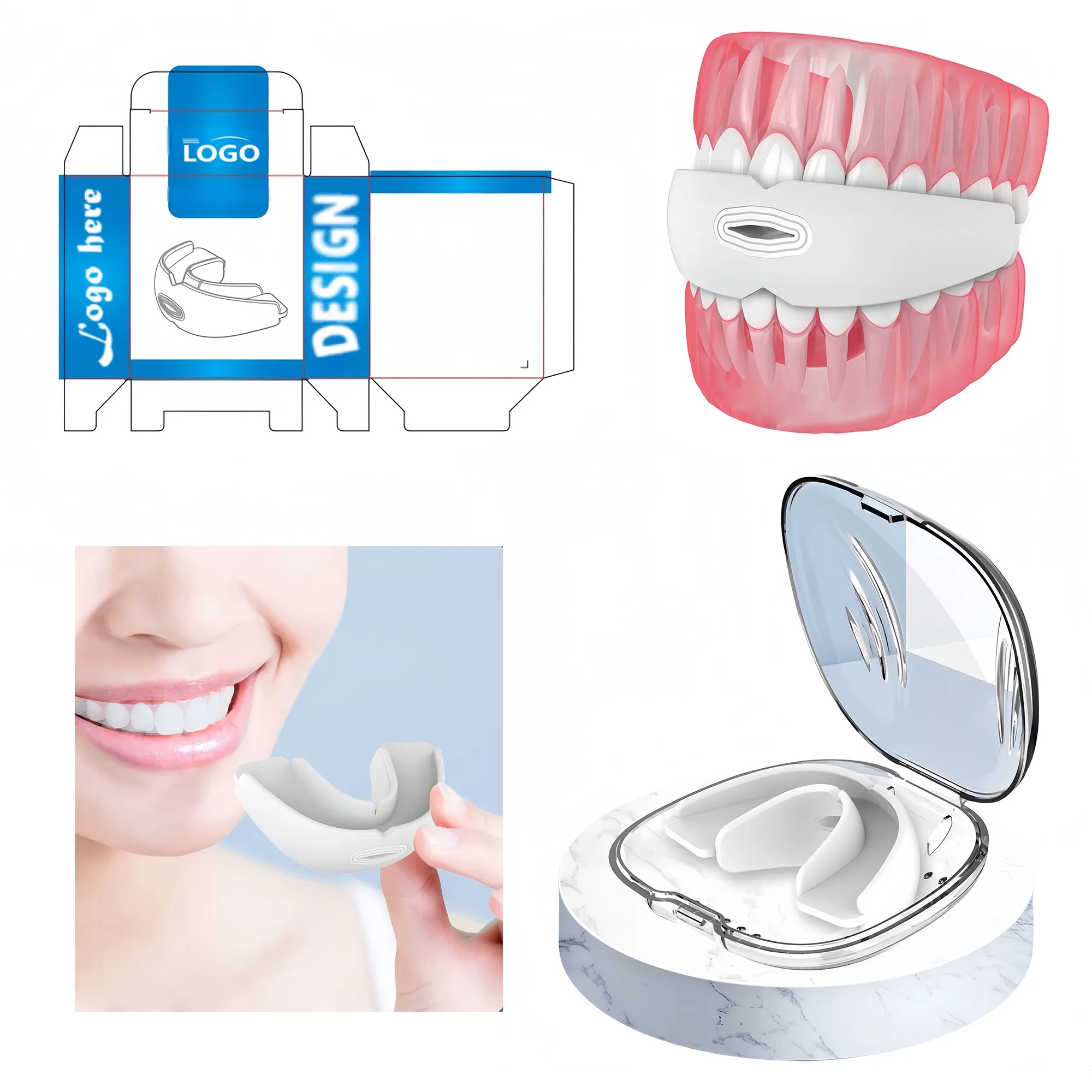 Multi-functional Anti-Snoring Dental Guard