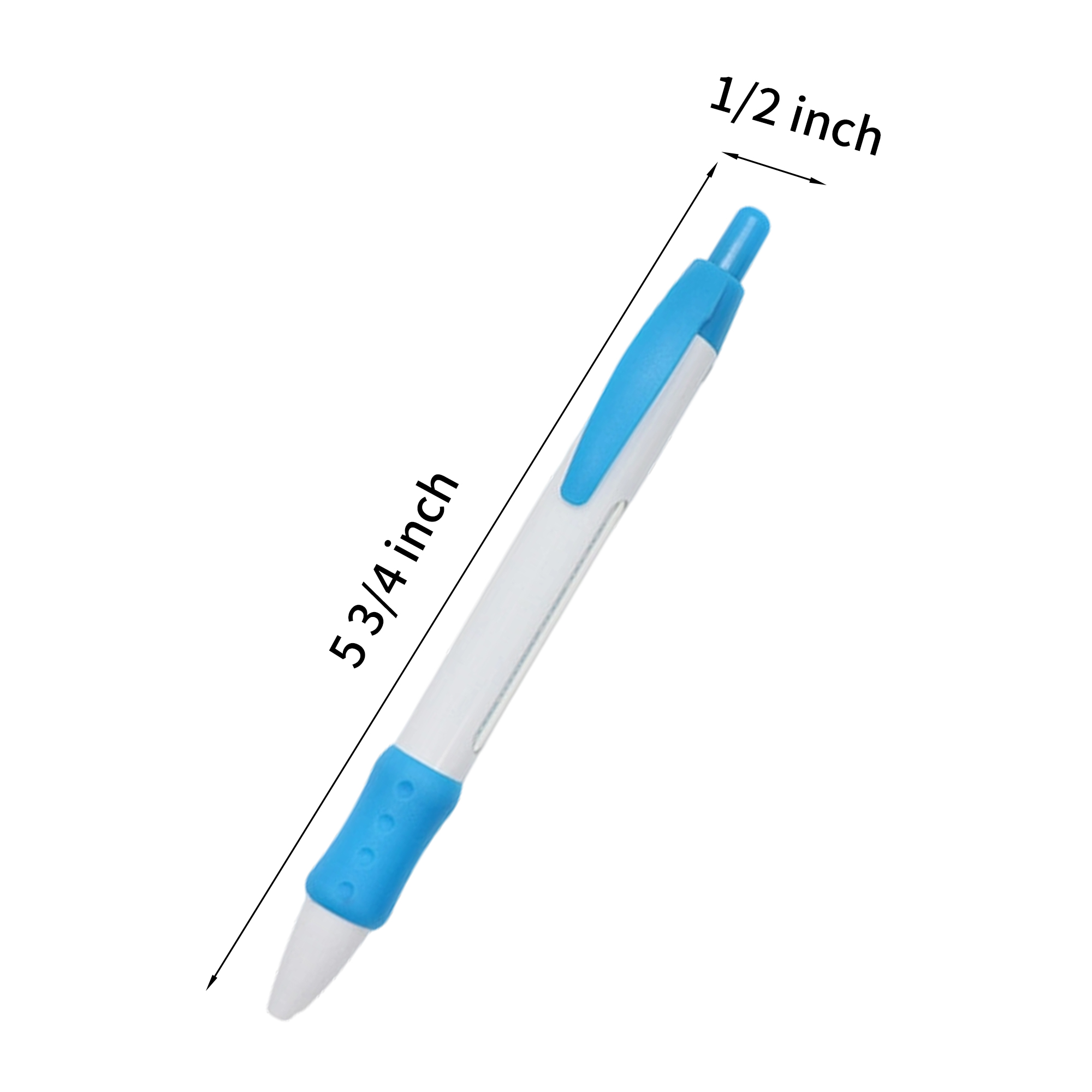 Retractable Ballpoint Pen With Rotating Message Display Windows 5