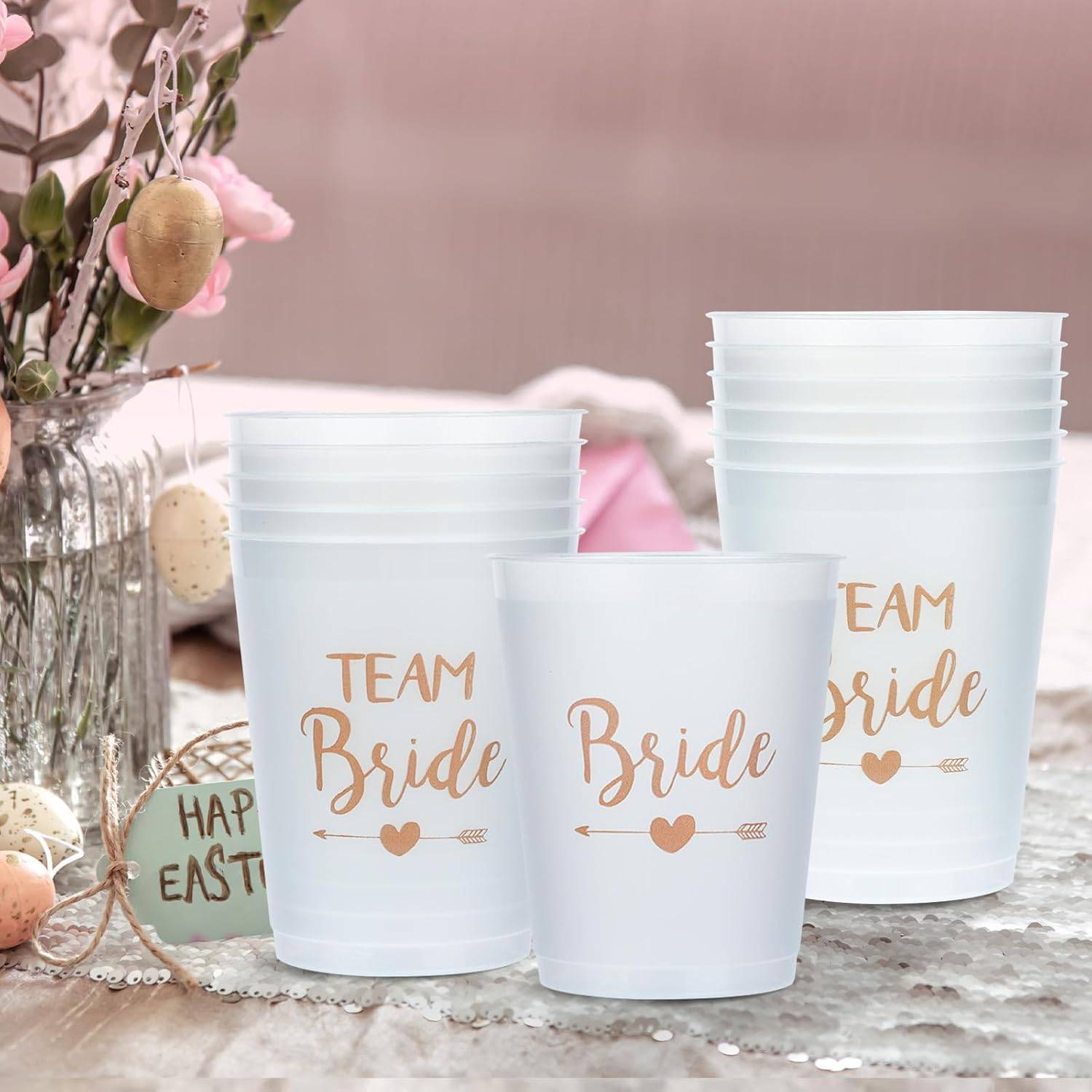 12 oz. Flex Frosted Plastic Stadium Cups 6