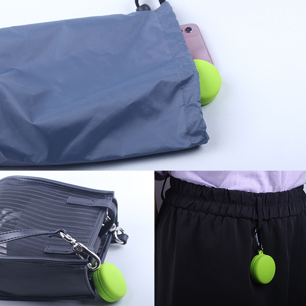 Silicon key chain earbuds case 7