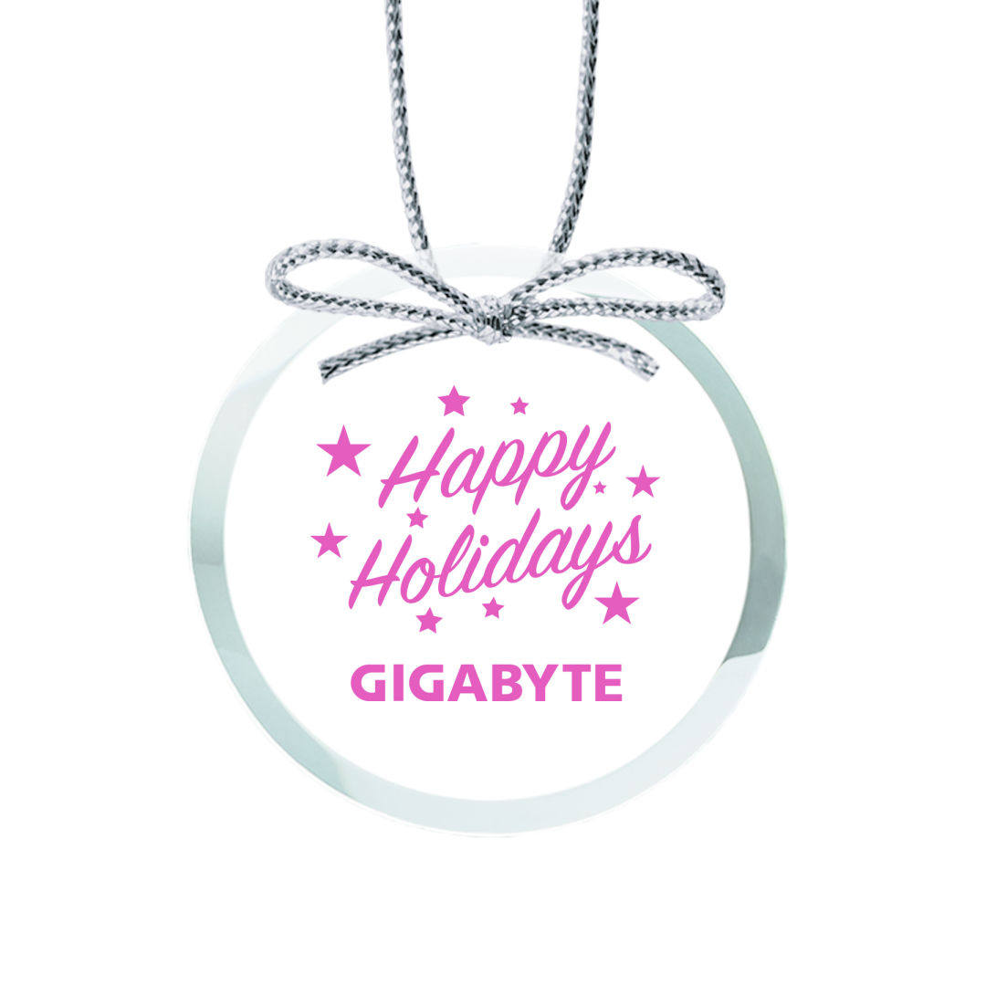 Jade Ornament - Round Imprinted