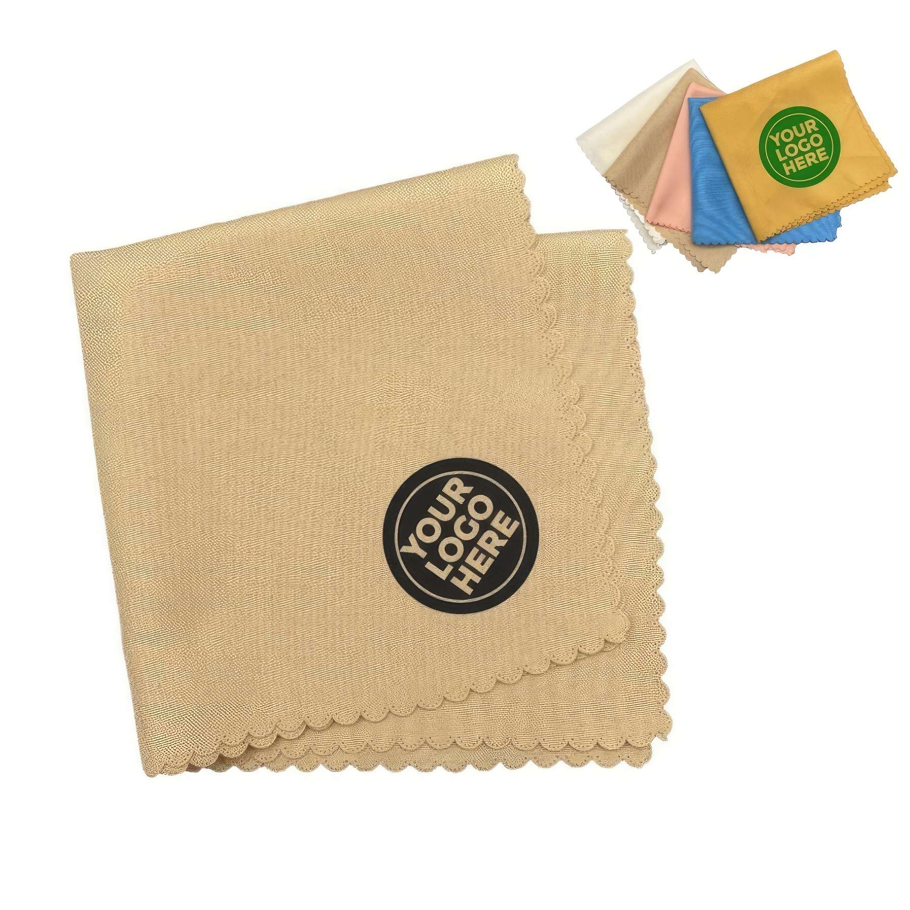 Custom Printed Table Napkins - 19.69'' x 19.69'' 2