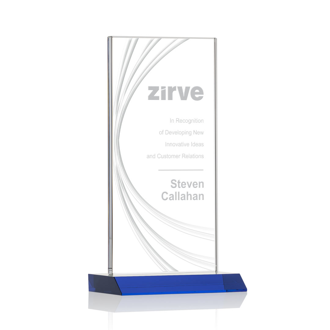 Hawkins Liquid Crystal™ Award - Blue 4