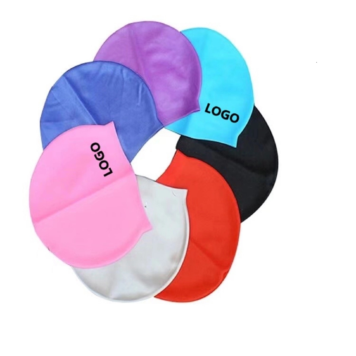Comfortable Silicone Swim Cap 2