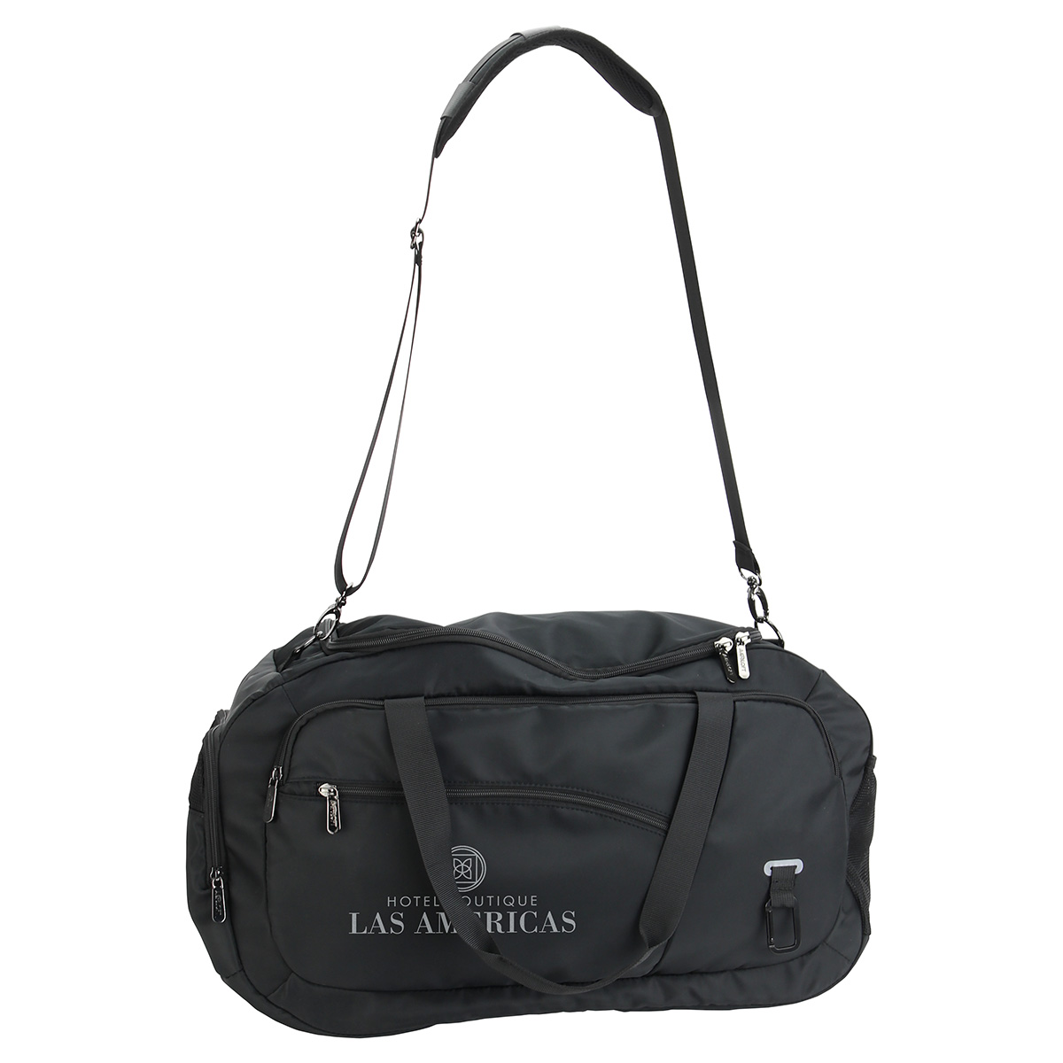 AeroLOFT® Jet Black Weekender Duffel 1