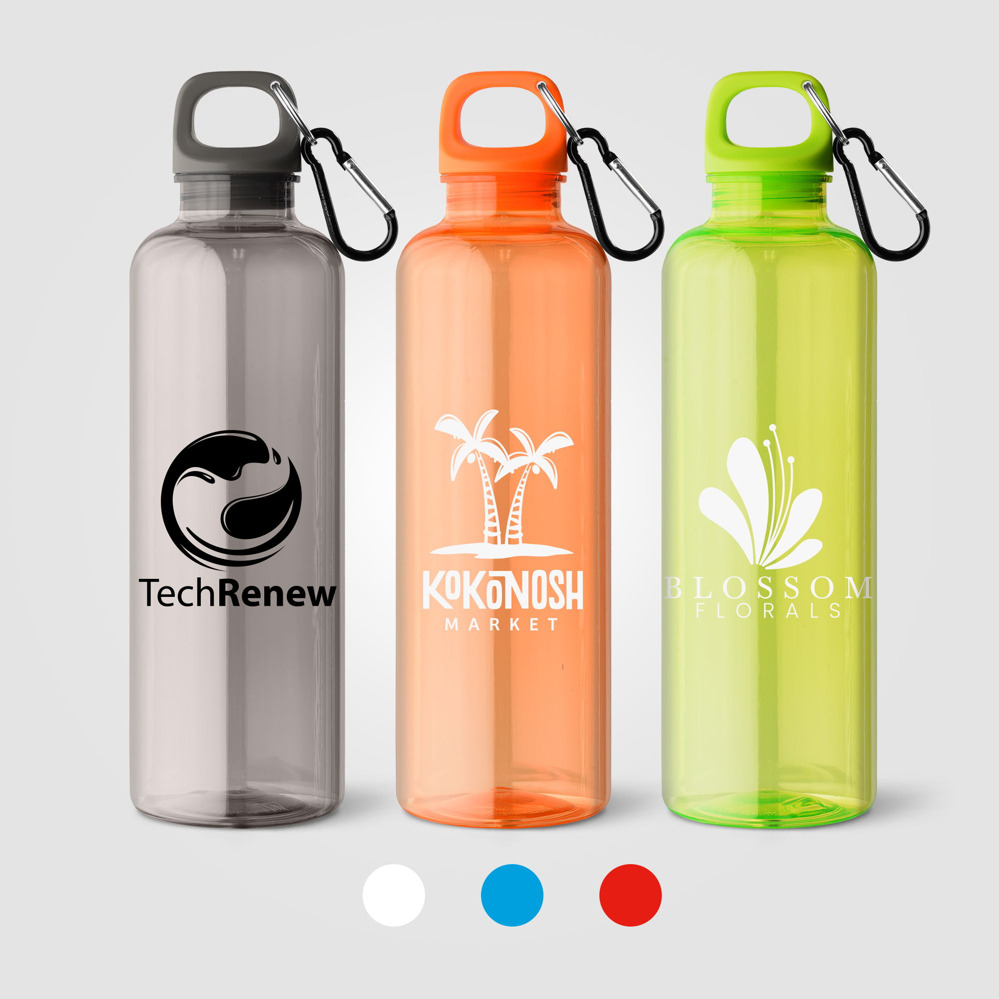 Doli rPET Carabiner Clip Screw-Top Bike Bottle - 25 oz.