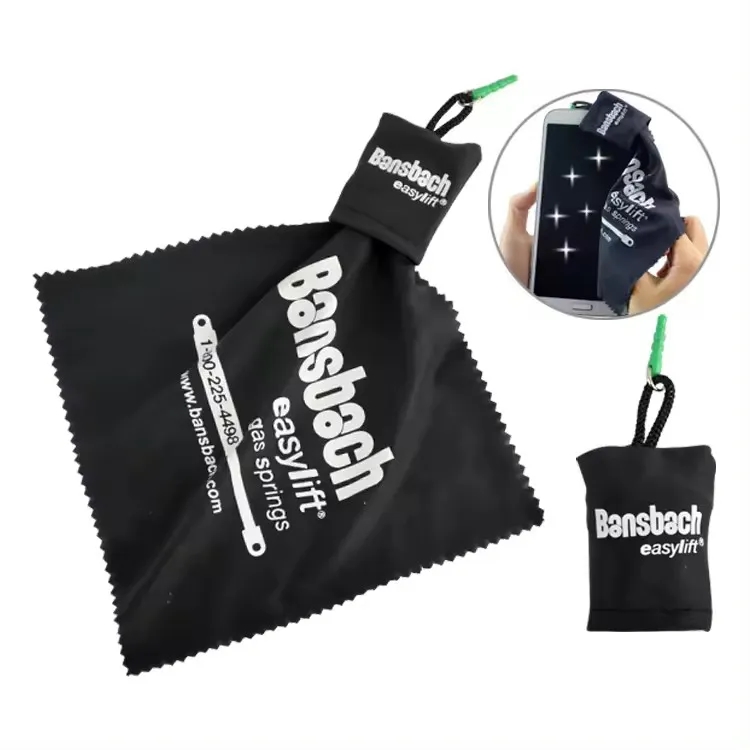 Microfiber Key Chain Cleaning Cloth 4