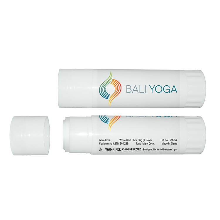 White Glue Stick - Round - 36g (1.27oz) with Full Color Decal