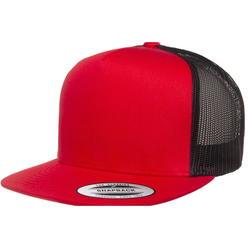 Yupoong Adult 5-Panel Classic Trucker Cap 14