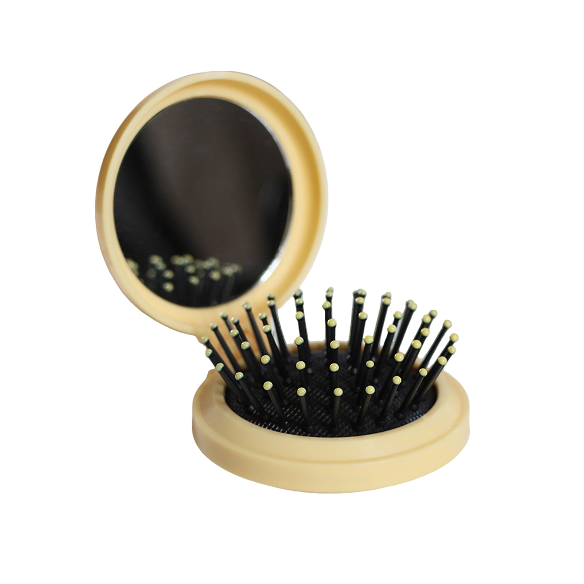 Pocket Travel Hair Tool With Built In Mirror 2.6" 6