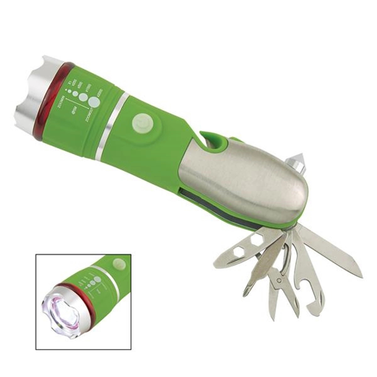 Custom Mini Portable Emergency Cob Flashlight Multi-Tools 9