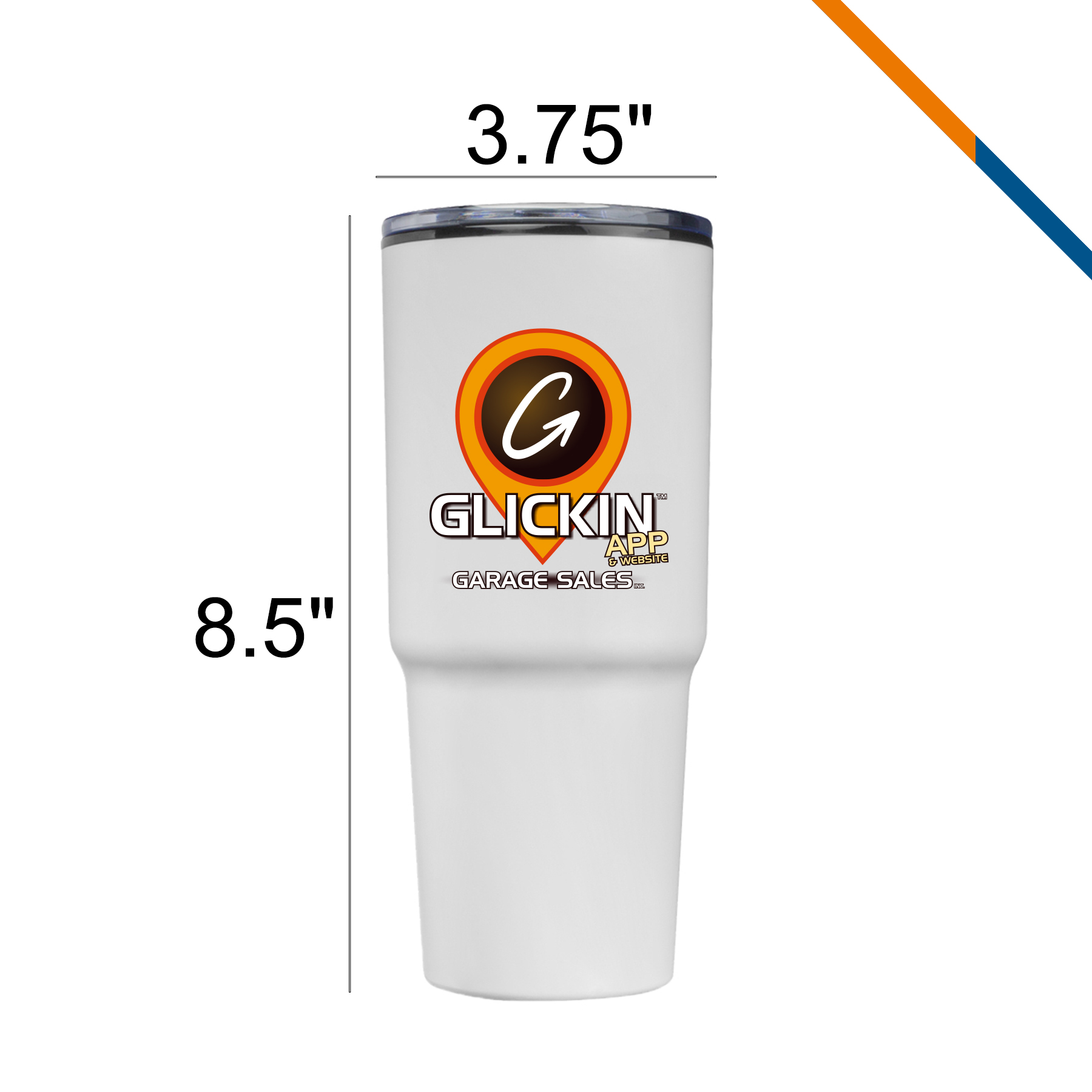 Saven Plastic Travel Mug - 32 OZ. 4