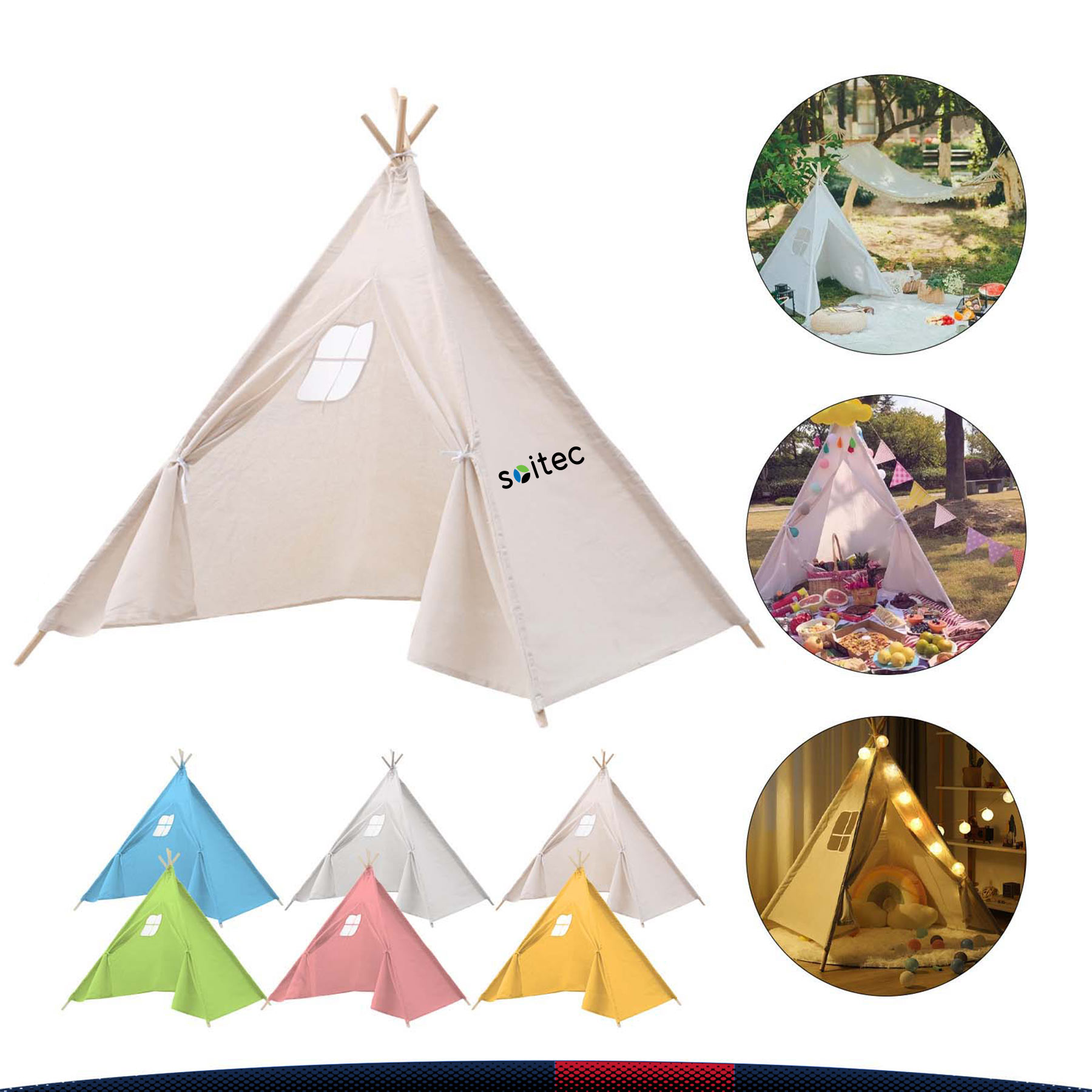 Colle Indian Teepee Tent 4