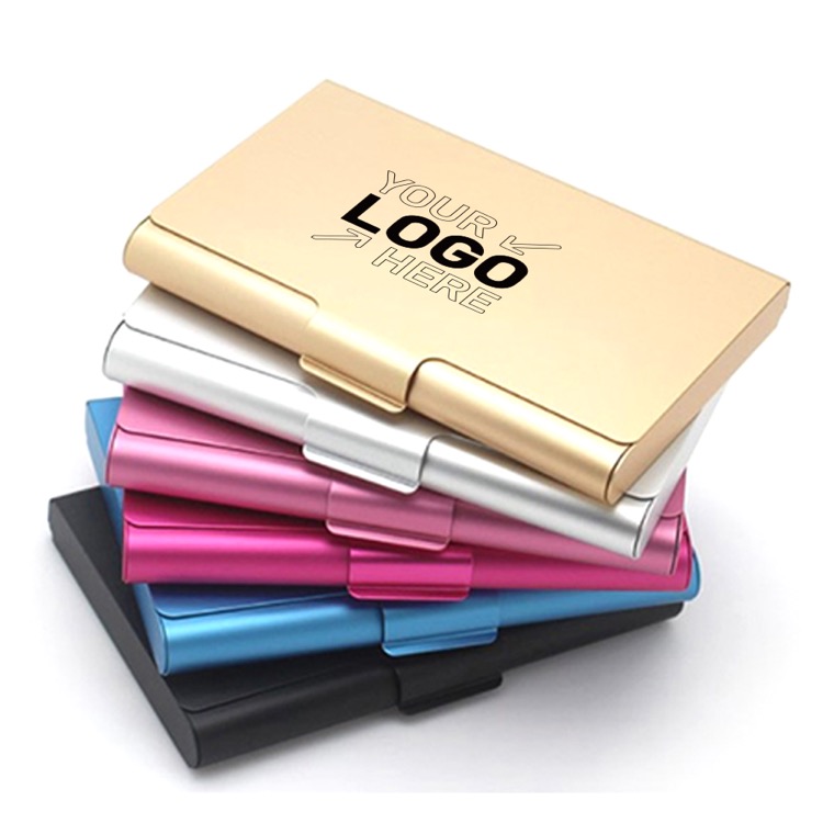 Aluminum Alloy Business Card Holder 5