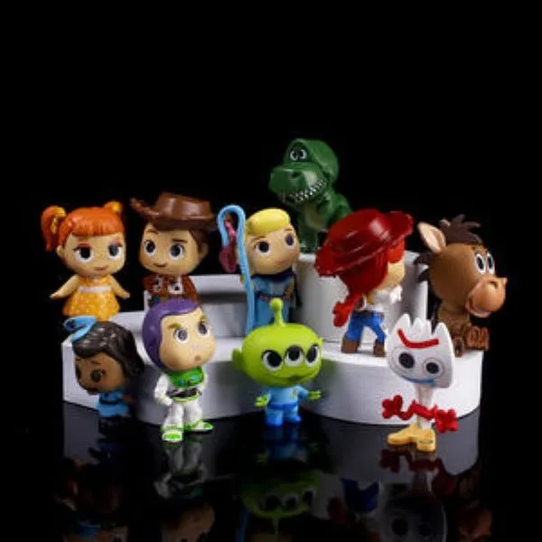 Set of 3D PVC Cartoon Toy Story Dolls 2