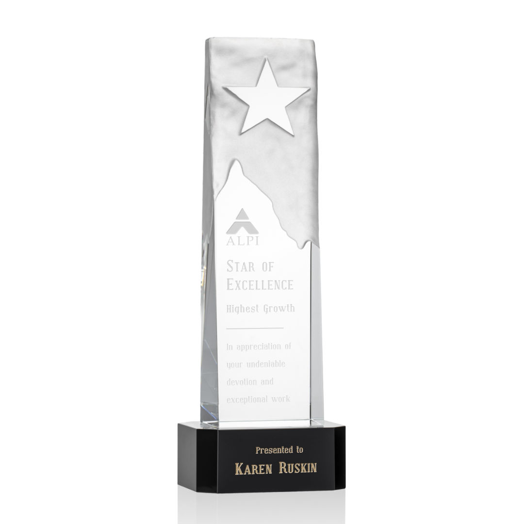 Stapleton Star Award on Base - Black 4